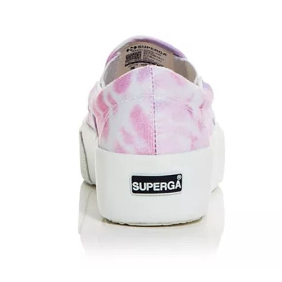 Superga Women's Tie Dye Slip On Platform Sneakers - Picture 3 of 16